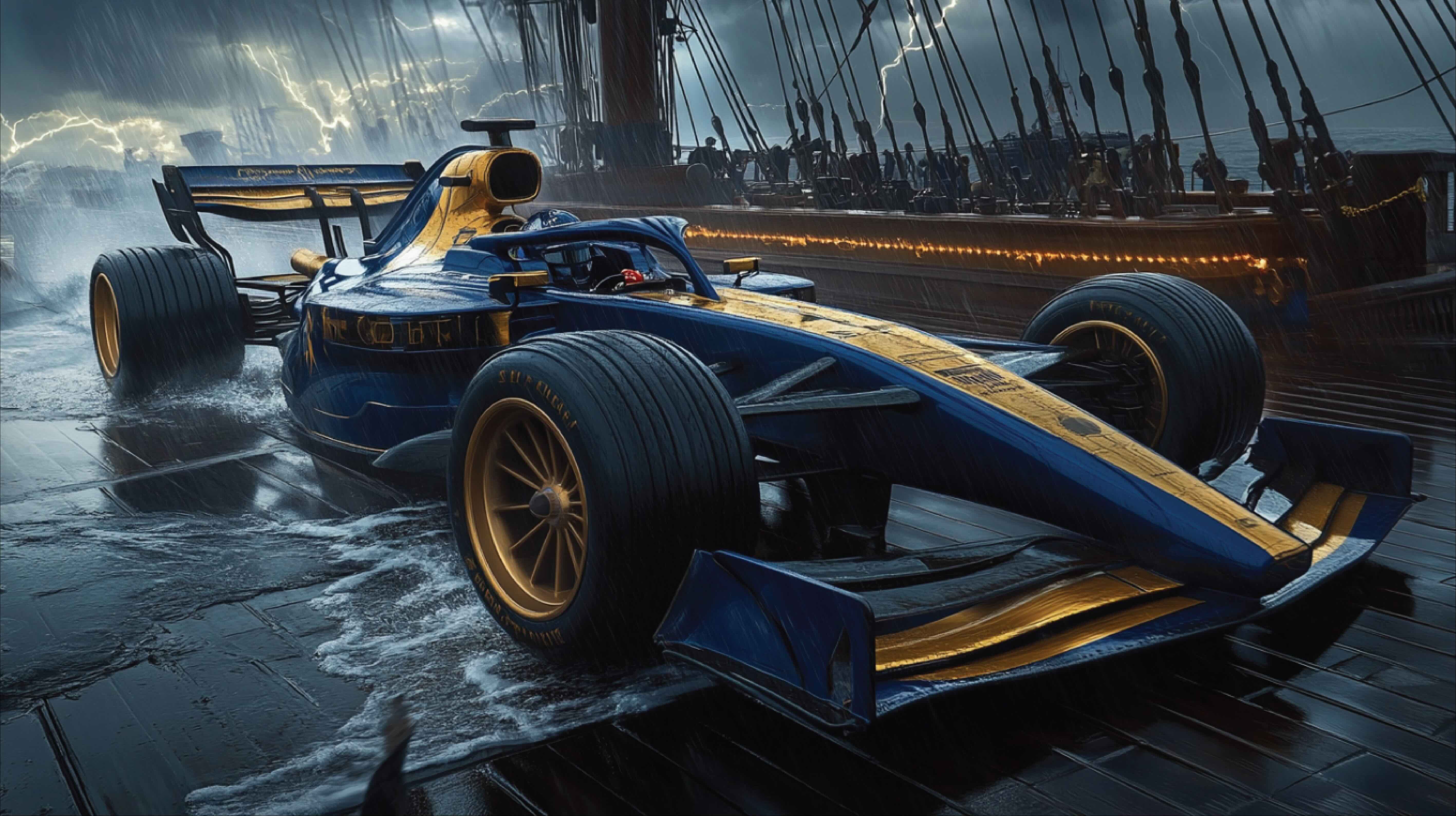 “The Trafalgar Grand Prix — Where Cannon Fire Meets Carbon Fibre”